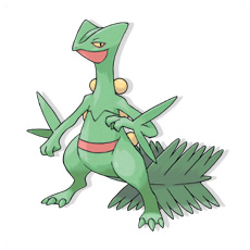 Artwork Sceptile Ken Sugimori