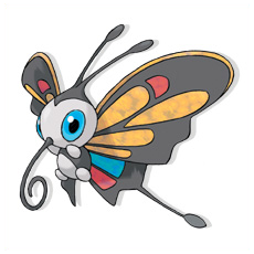 Artwork Beautifly Ken Sugimori