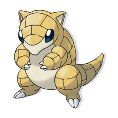 Artwork Sandshrew Ken Sugimori