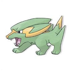 Artwork Electrike Ken Sugimori