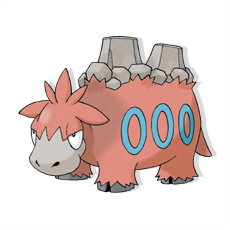 Artwork Camerupt Ken Sugimori