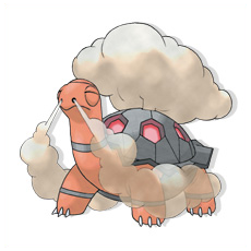 Artwork Torkoal Ken Sugimori