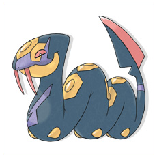 Artwork Seviper Ken Sugimori
