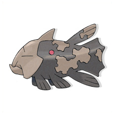 Artwork Relicanth Ken Sugimori