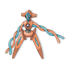 Artwork Deoxys Ken Sugimori