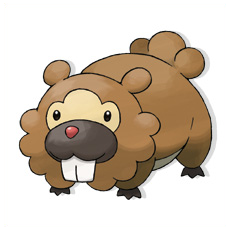 Artwork Bidoof Ken Sugimori