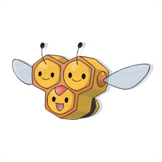 Artwork Combee Ken Sugimori
