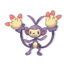 Artwork Ambipom Ken Sugimori