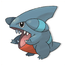 Artwork Gible Ken Sugimori