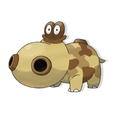 Artwork Hippopotas Ken Sugimori