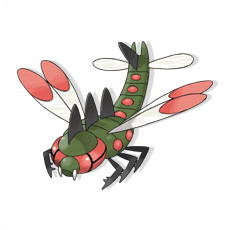 Artwork Yanmega Ken Sugimori