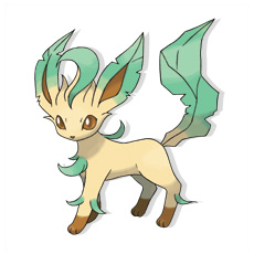 Artwork Leafeon Ken Sugimori