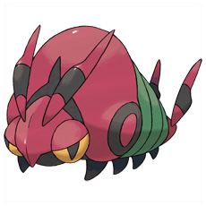Artwork Venipede Ken Sugimori