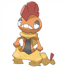 Artwork Scrafty Ken Sugimori