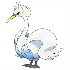Artwork Swanna Ken Sugimori