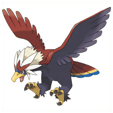Artwork Braviary Ken Sugimori