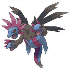 Artwork Hydreigon Ken Sugimori