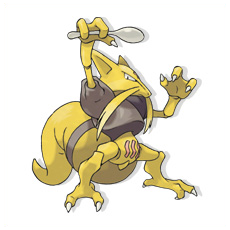 Artwork Kadabra Ken Sugimori