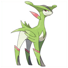 Artwork Virizion Ken Sugimori