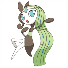 Artwork Meloetta Ken Sugimori