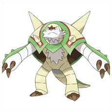 Artwork Chesnaught Ken Sugimori