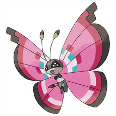 Artwork Vivillon Ken Sugimori