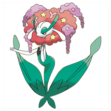 Artwork Florges Ken Sugimori