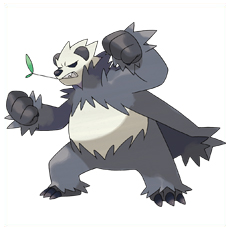 Artwork Pangoro Ken Sugimori