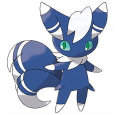 Artwork Meowstic Ken Sugimori