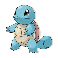 Artwork Squirtle Ken Sugimori