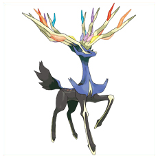 Artwork Xerneas Ken Sugimori