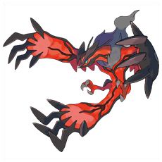 Artwork Yveltal Ken Sugimori