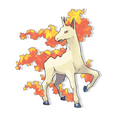 Artwork Rapidash Ken Sugimori