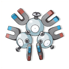 Artwork Magneton Ken Sugimori