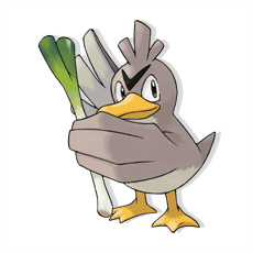 Artwork Farfetch′d Ken Sugimori
