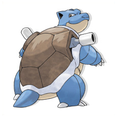 Artwork Blastoise Ken Sugimori