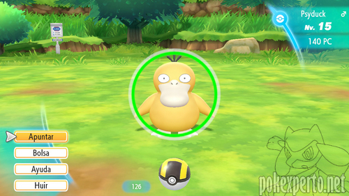 Capturar Pokémon - Pokémon Let's GO Pikachu Eevee - Pokéxperto