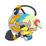 Amuleto de Naria Dorado