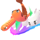 Mega Tatsugiri Forma Curvada