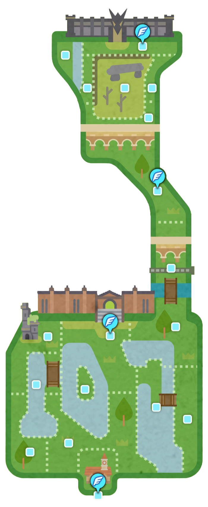 Mapa de Incursiones del Área Silvestre - Pokémon Espada y Escudo -  Pokéxperto