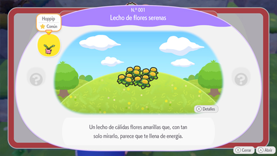 Lecho de flores serenas