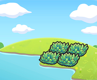 Herbazal verde ribere�o