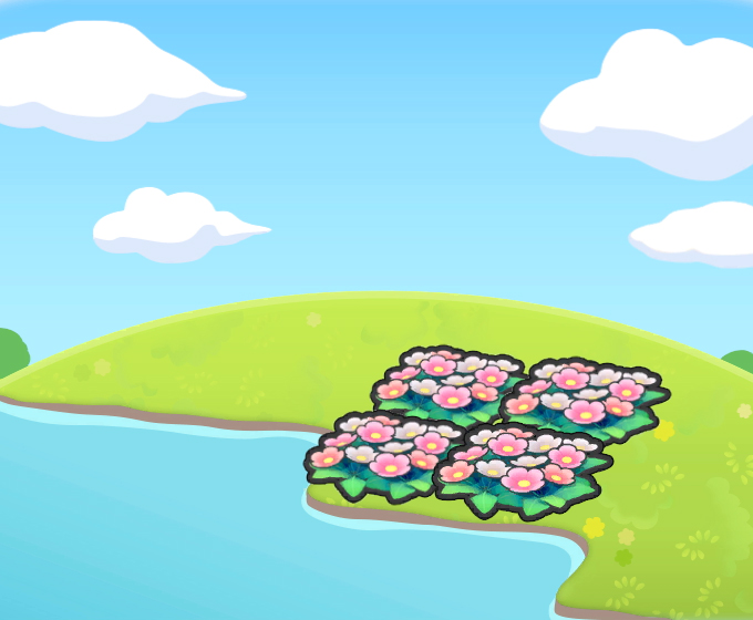 Lecho de flores ribere�o