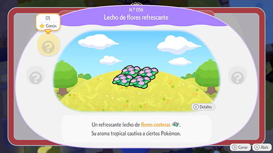 Lecho de flores refrescante