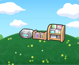 Rinc�n de lectura con m�sica