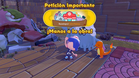 Reconstruir el Centro Pokémon