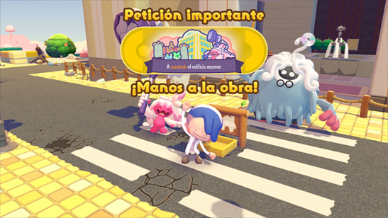 A construir el edificio enorme