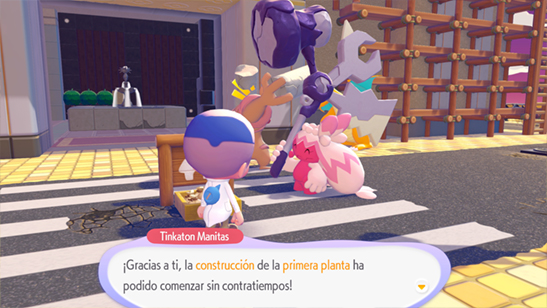 A construir el edificio enorme