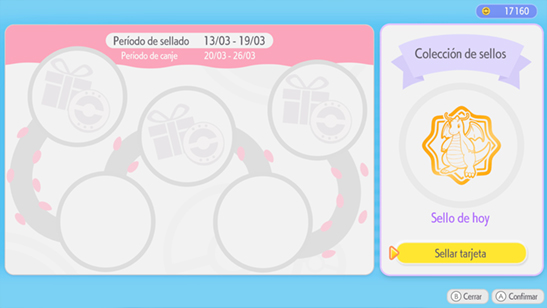 Tarjeta de Sellos