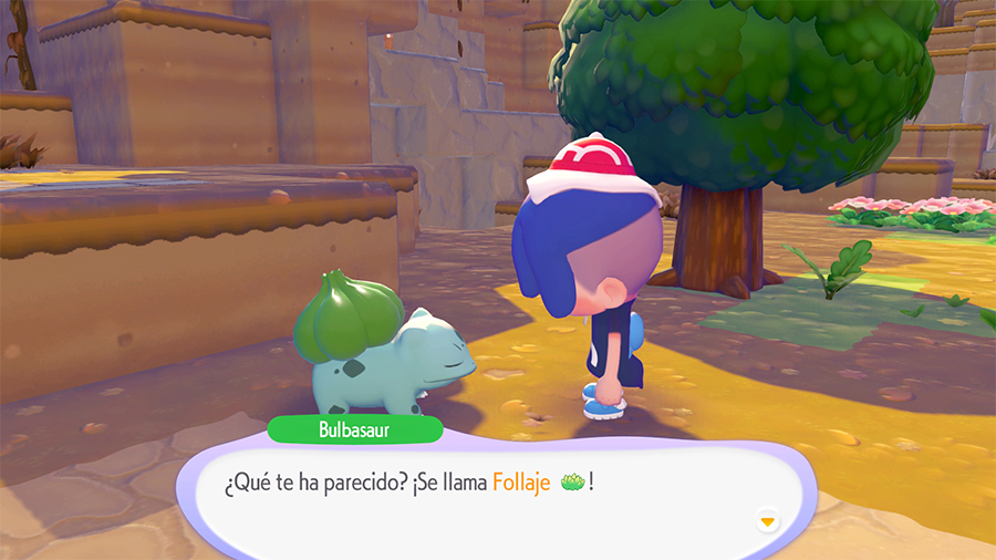 Di�logo con Bulbasaur